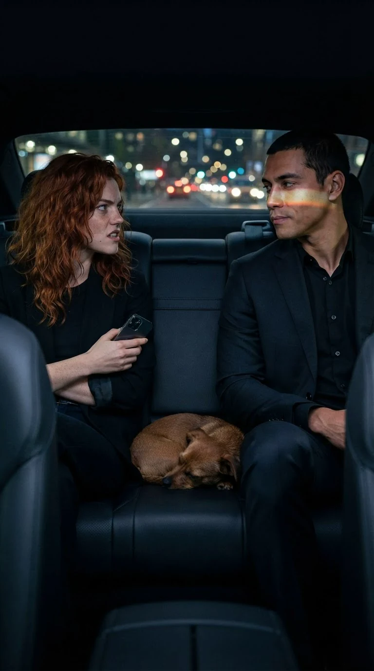 Winnie crosses her arms, angry, while Sivio stays calm.