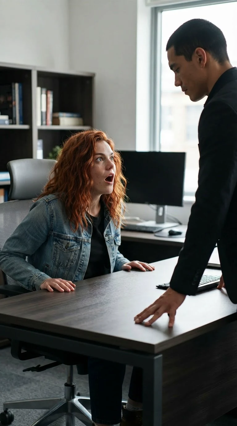 Winnie stares at Sivio after he says ring, her expression shocked.
