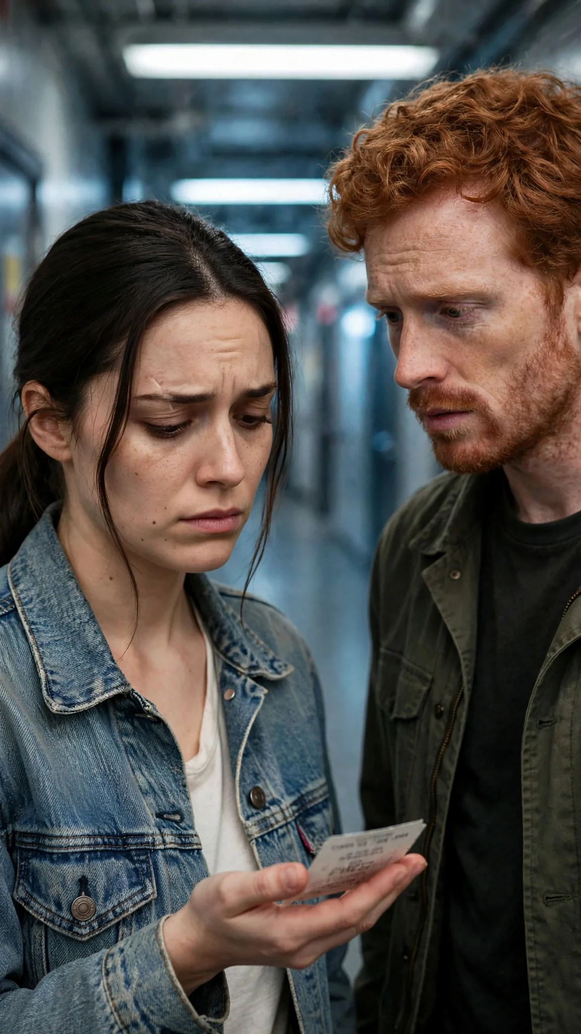 Maeve stares at the ticket in her hand, worry creeping back in.