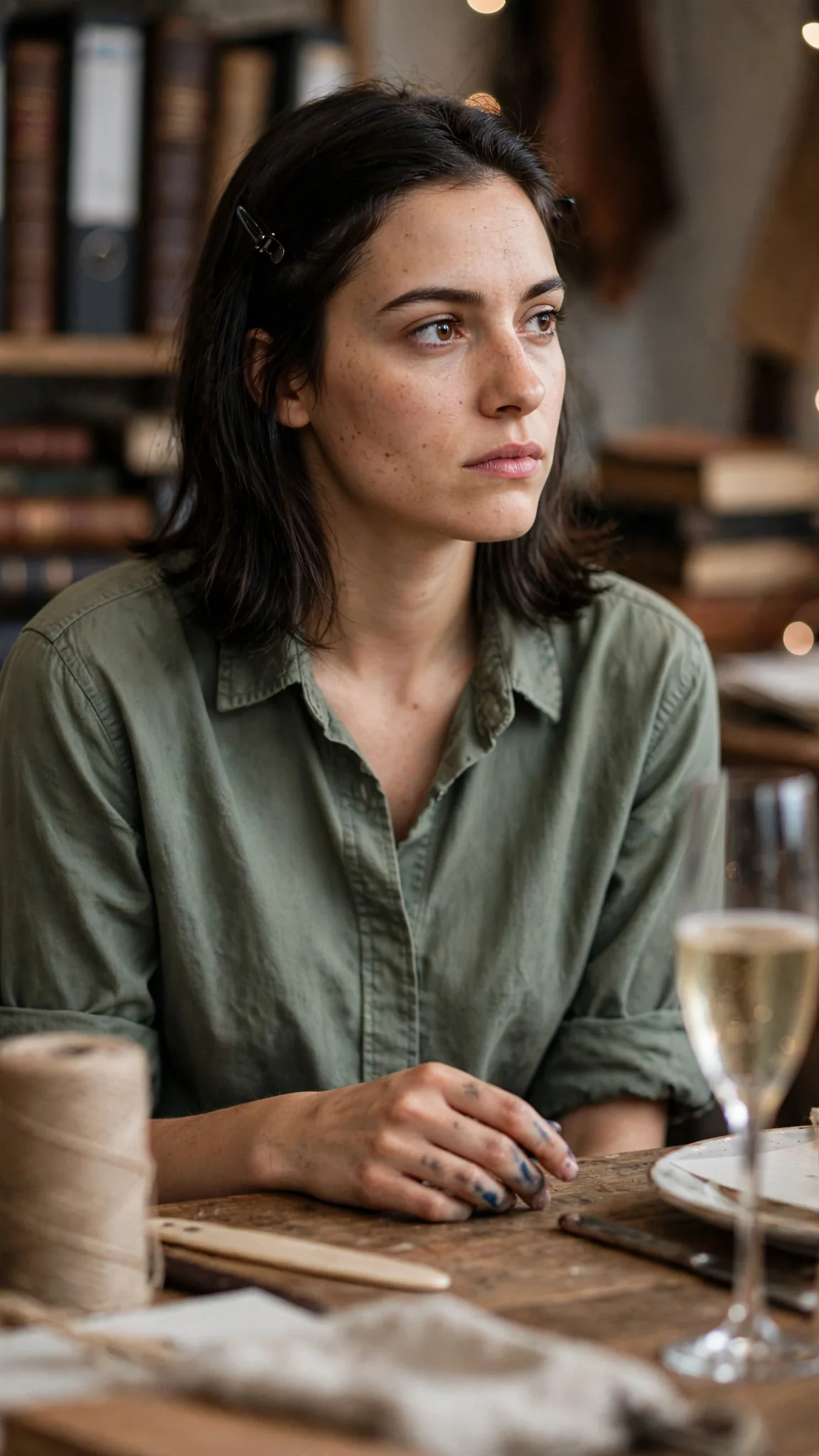 Darcy's face softens for a second as she remembers being wanted.
