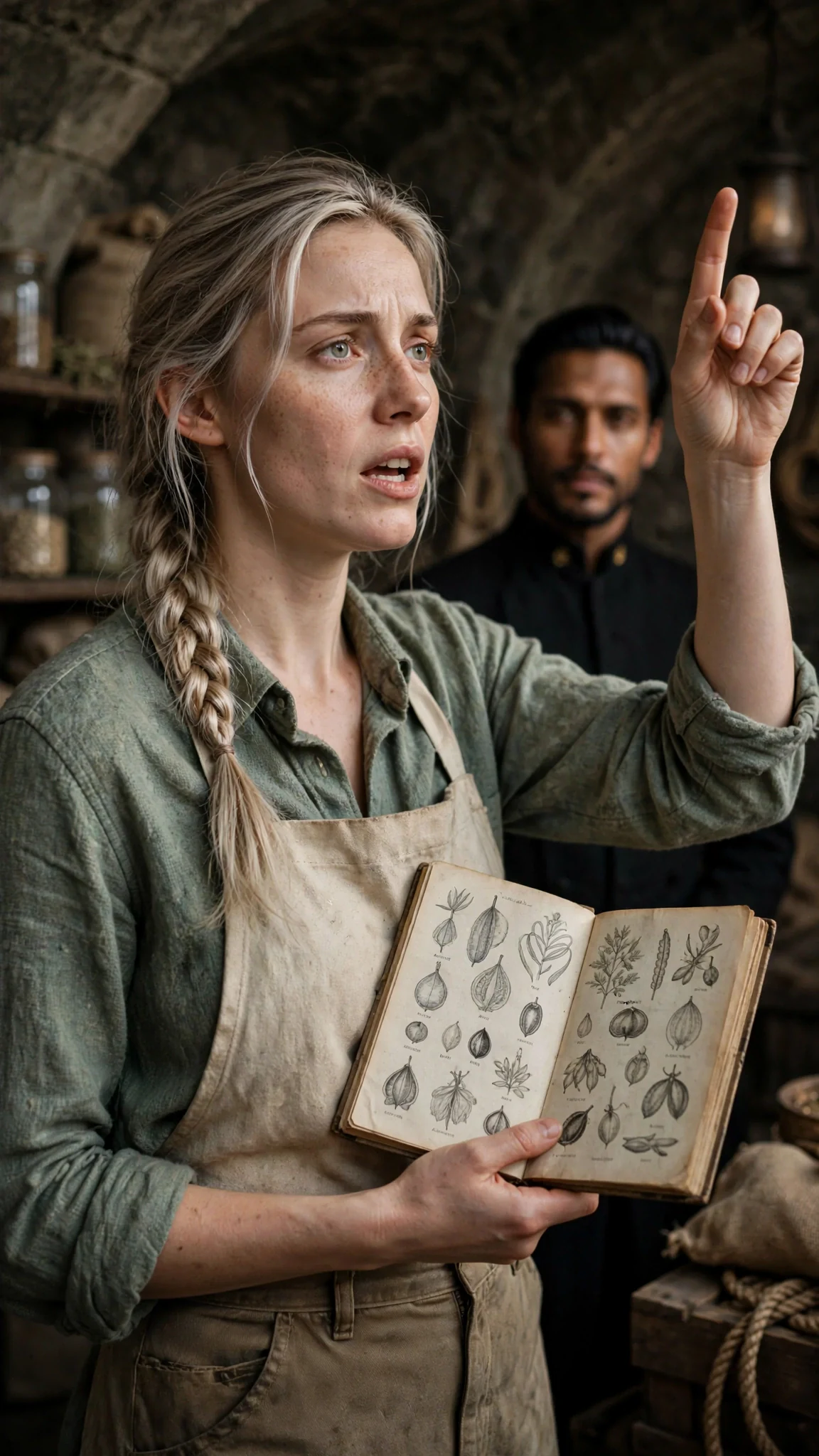 Fiona lists the glasshouse leases and the unpaid grain in her name.