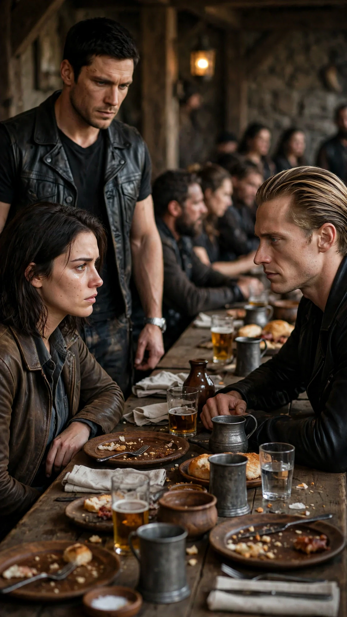 Maela finishes the hardest sentence, staring straight at Drystan, the hall frozen.