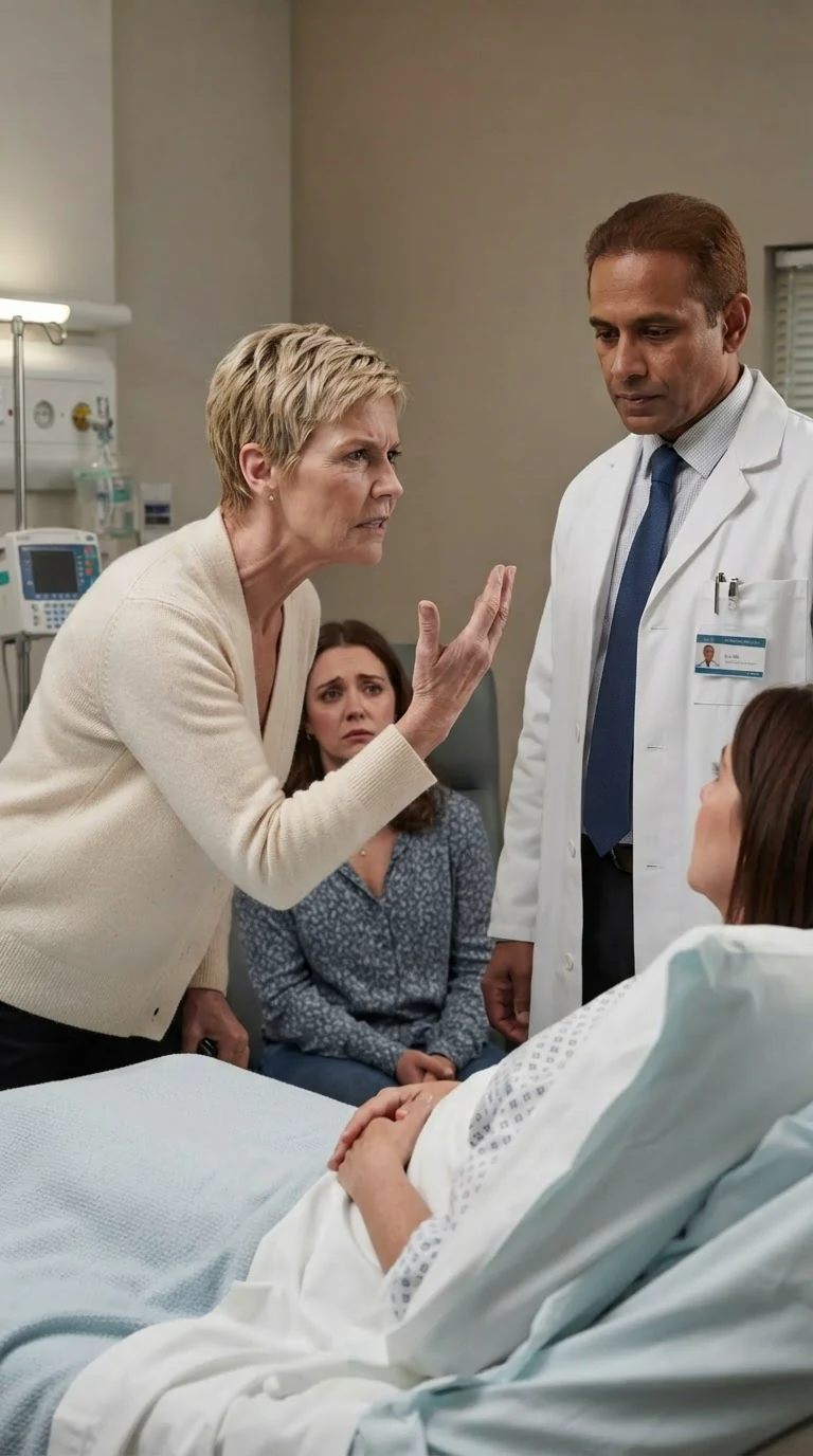 Bernice turns on Kell, furious, while Kell stays calm.