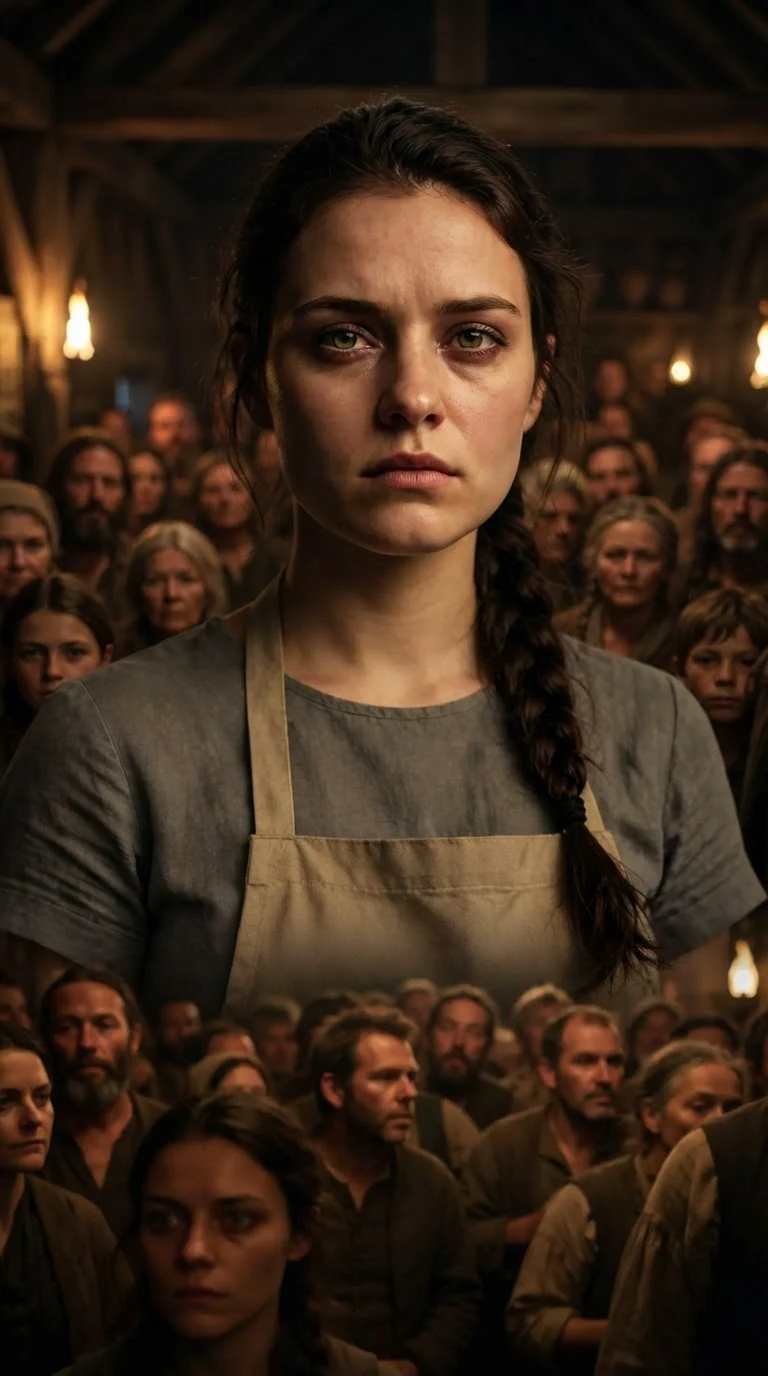 Avery stands in the hall with her jaw set and eyes bright, the pack watching.