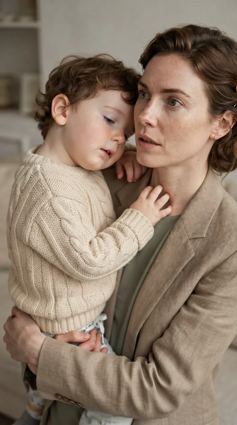 Jamie's head drops against Calla's shoulder, his face pale.