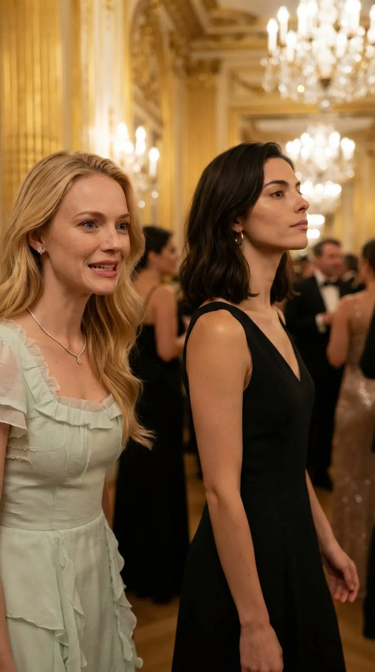 Brynn's smug smile freezes as Wren walks past her.