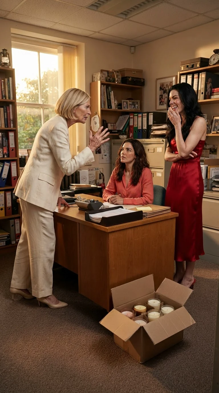 Veronica scolds Marielle while Priscilla smirks.