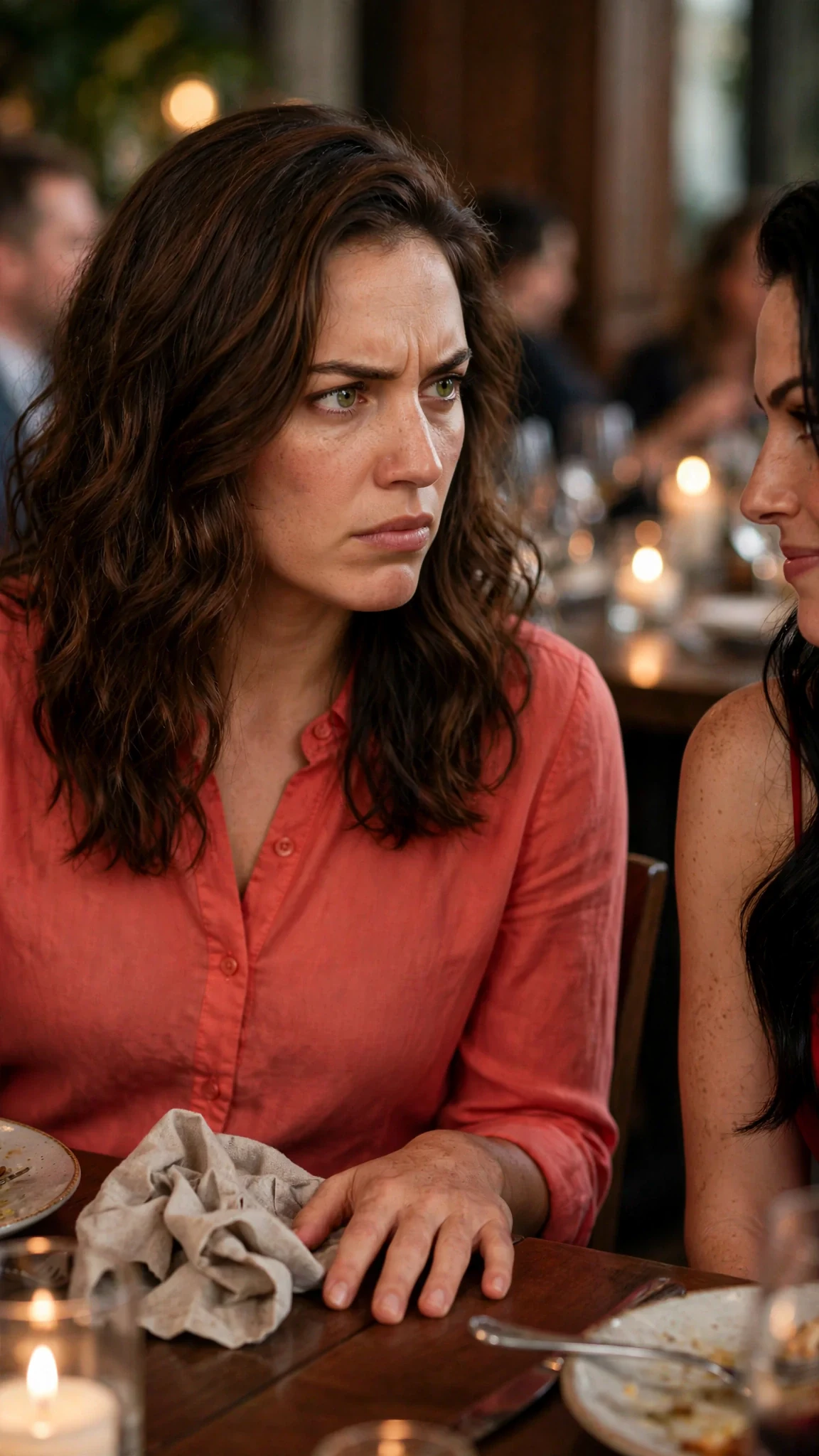 Marielle turns on Priscilla with her jaw tight and her eyes hot.