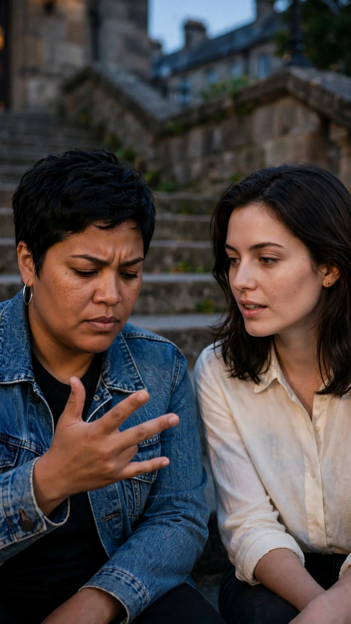 Jules counts the choices off on her fingers, relentless and loyal.