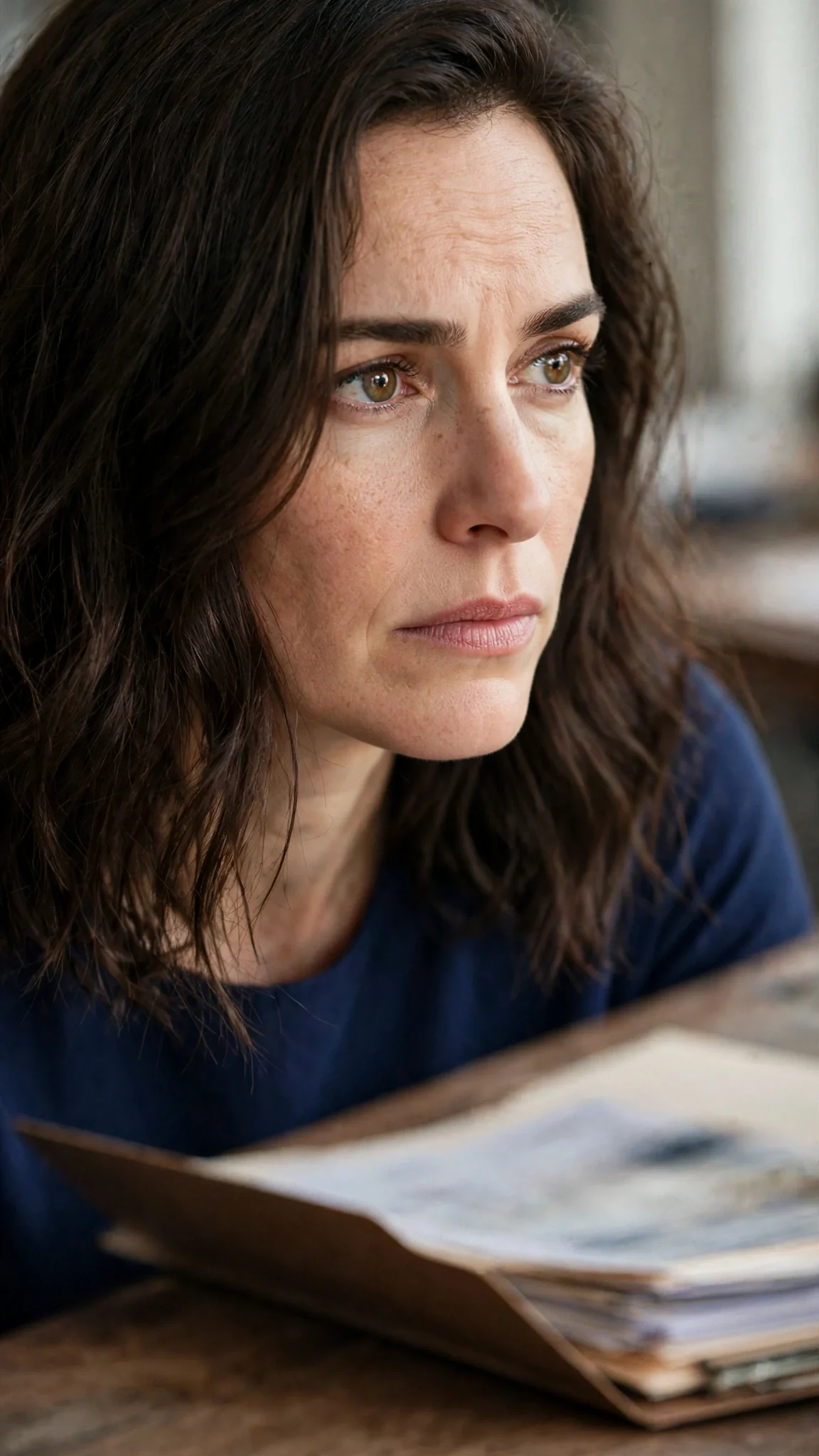 Lena stares at her husband as the meaning of his words lands.