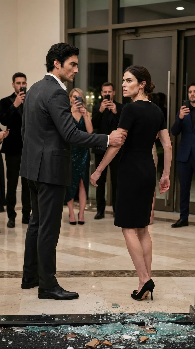 Evren catches Brenna's elbow as she turns to leave, her face defiant.