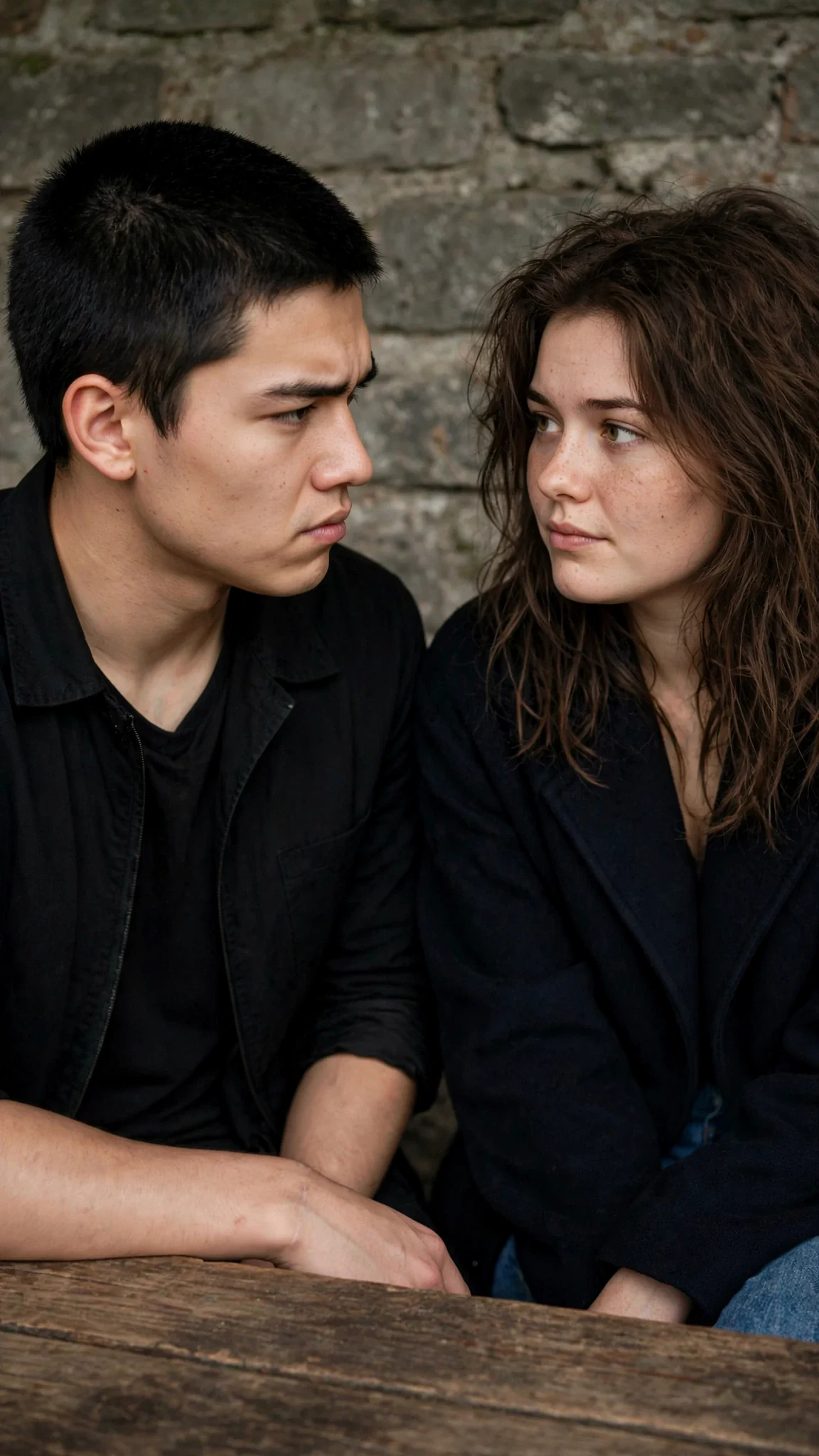 Cormac turns his head toward Nell, dark eyes meeting hers at close range.