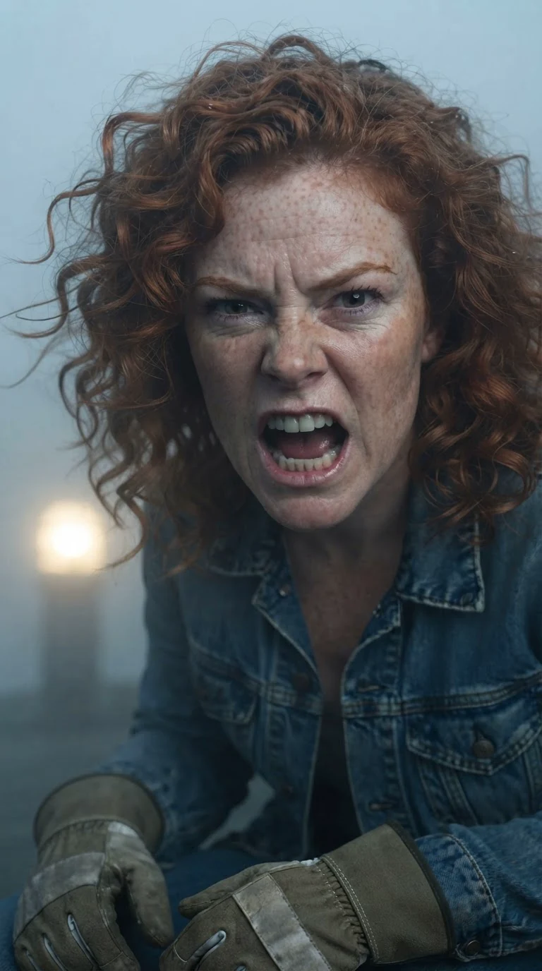 Billie's face twisted with rage and disgust.