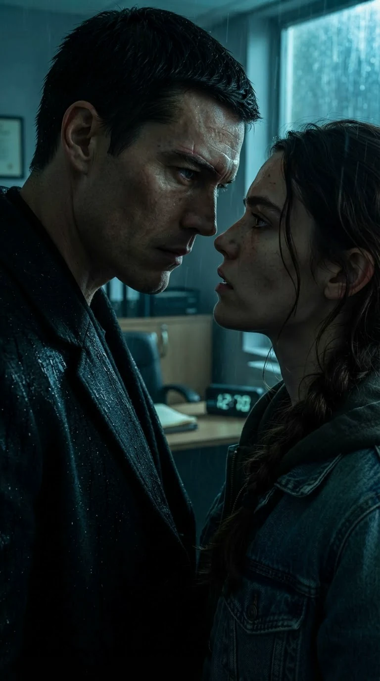 In near dark, Axton stands very close, and Lainey's throat works as her pulse pounds.