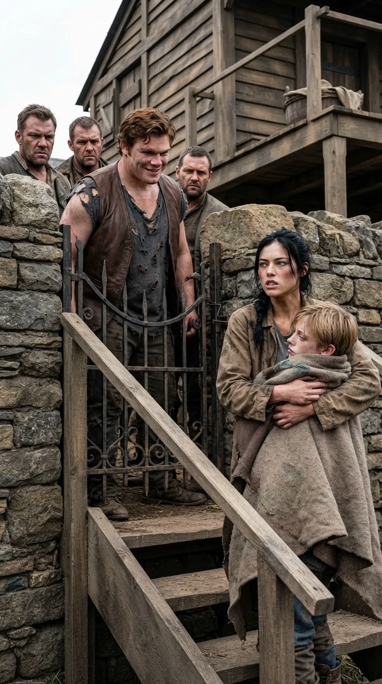Jarvis blocks the pack house gate, grinning at Aria and the brother in her arms.