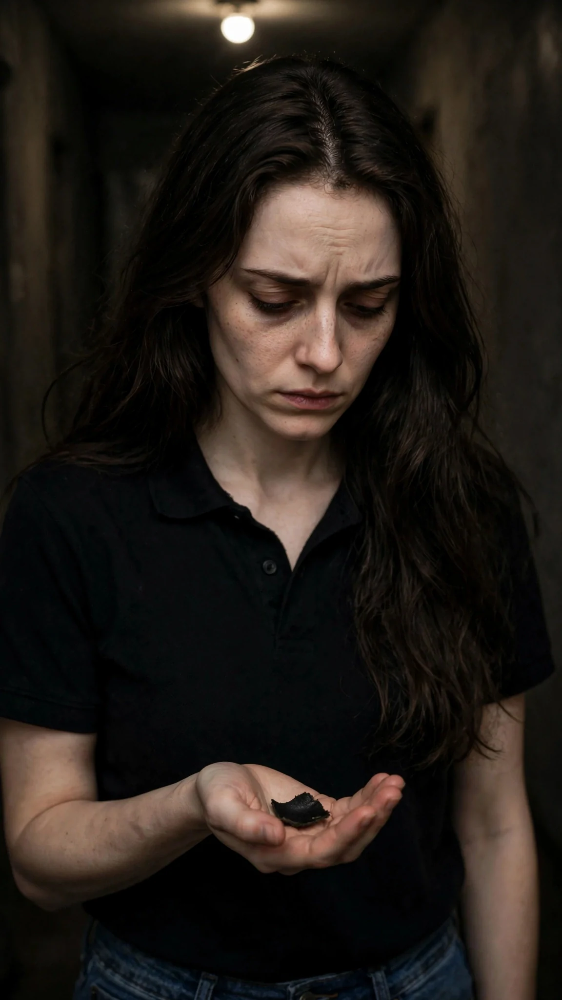 Corrie looks down at the patch in her hand, the weight of it finally sinking in.