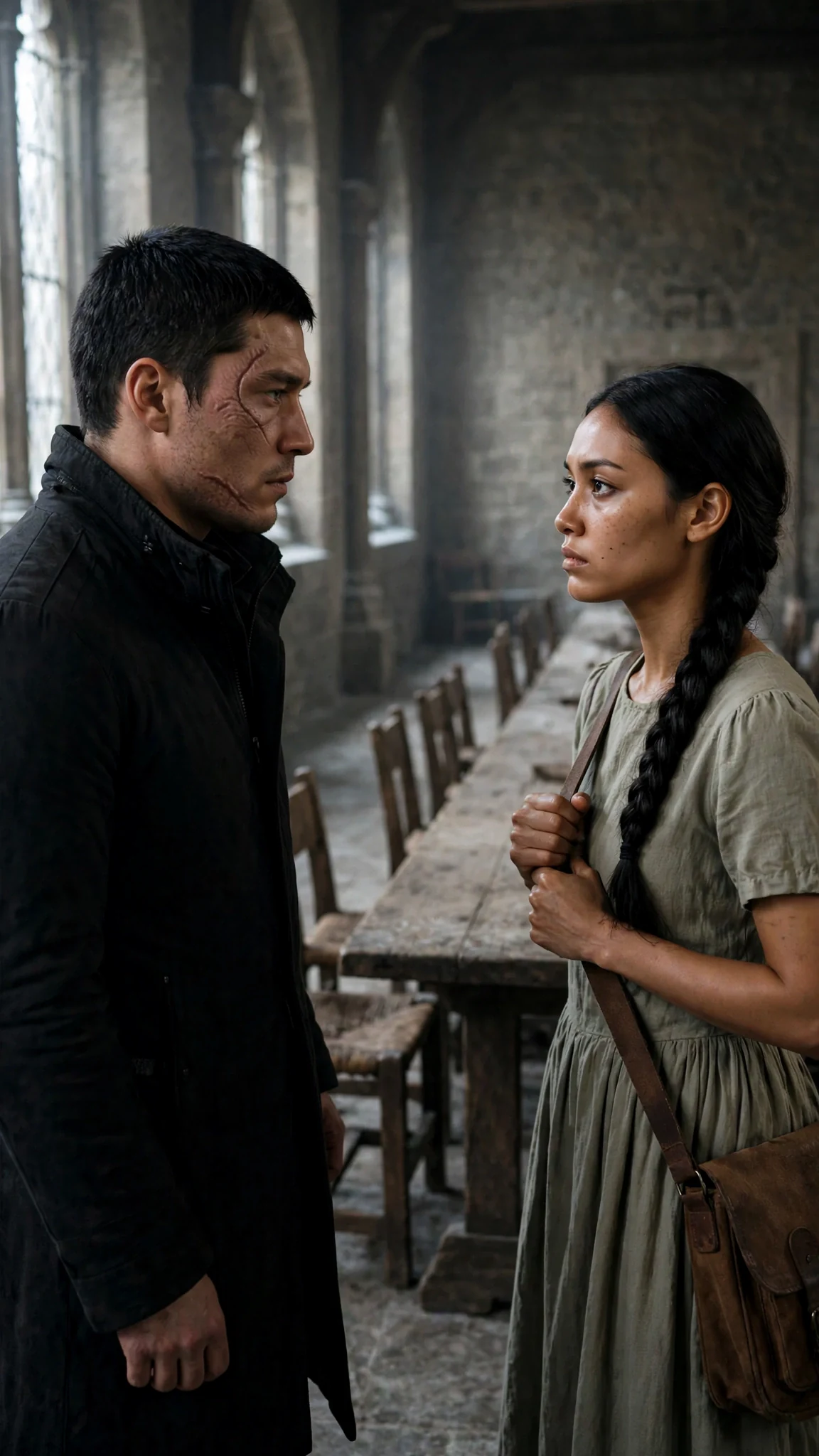 The hall empties and the Alpha turns his scarred face toward Tamsin.