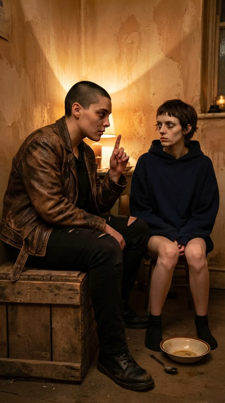 Juno leans in, ticking off one finger, and Marnie listens hard.