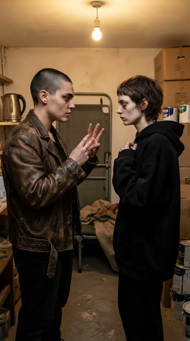 Juno counts rules on her fingers, jaw set, and Marnie nods.
