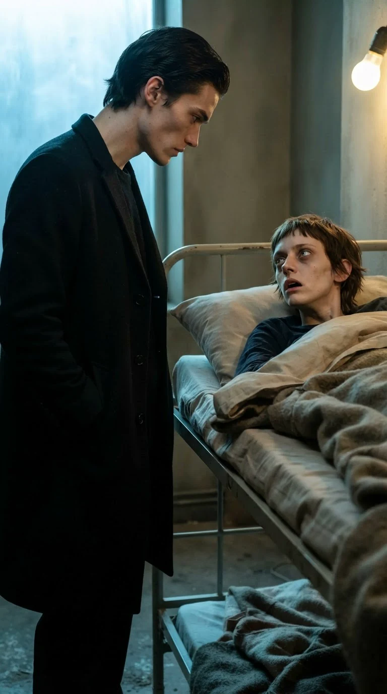 Marnie's mouth opening on a lie that will not come, Cassian's still face above her.