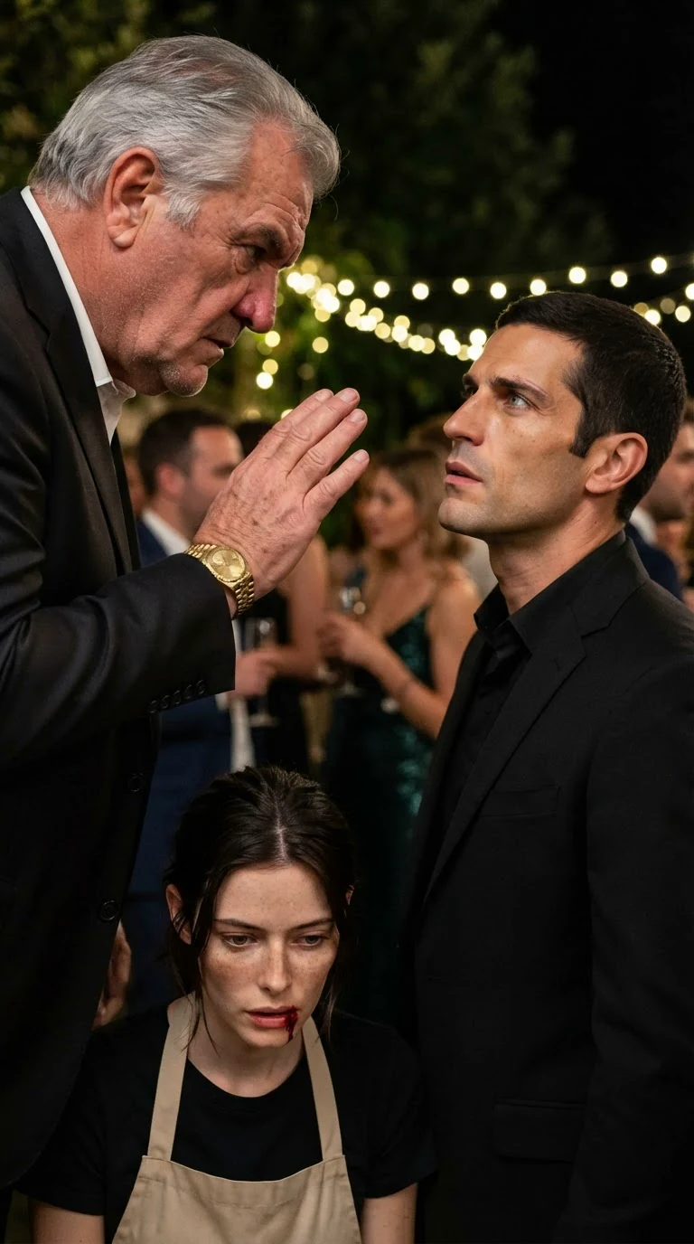 Vittorio waves Saverio off and speaks to Renata with contempt.