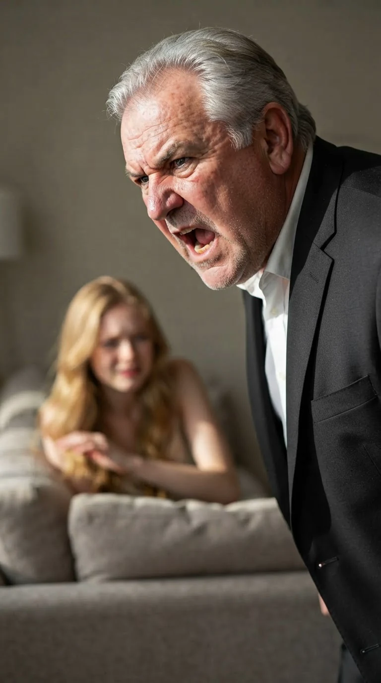 Close on Vittorio's furious face as he gives the order, spit at the corner of his mouth.